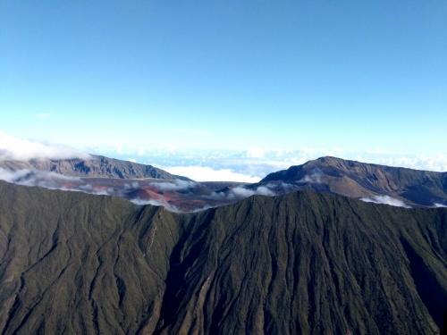 Haleakala Crater Aerial View